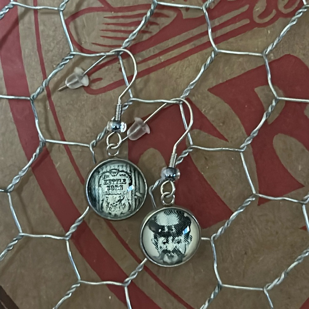 Trader Joe’s earrings 12mm kettle corn